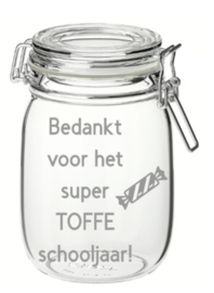 Weckpot bedankt voor het toffe schooljaar!