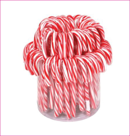 Zuurstok / Candy Canes Rood / Wit