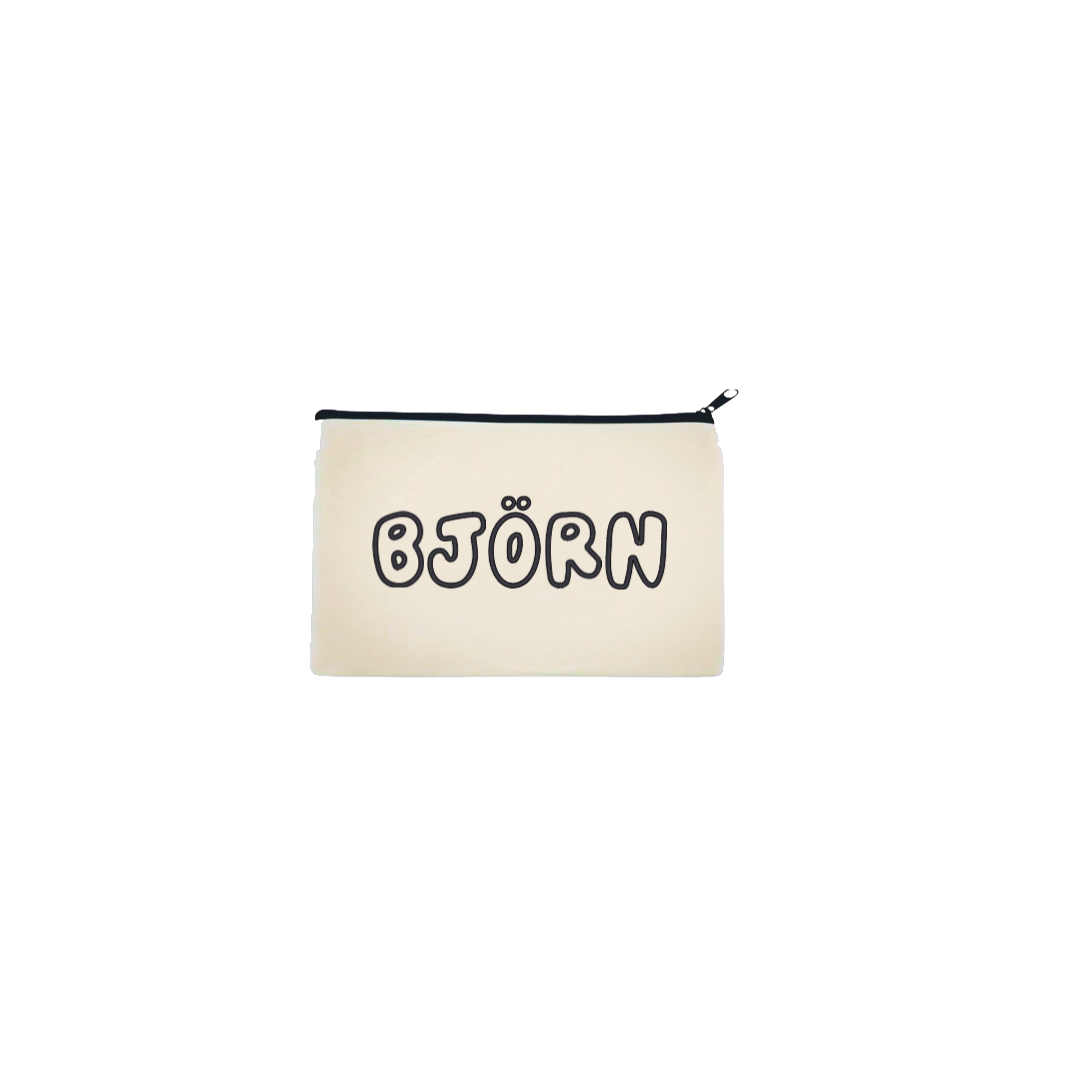 Etui met opdruk