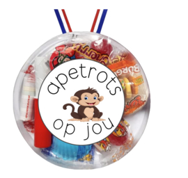 Snoepmedaille apetrots