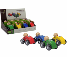Houten race auto