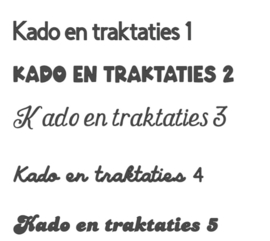 Waterijsjes houder met naam