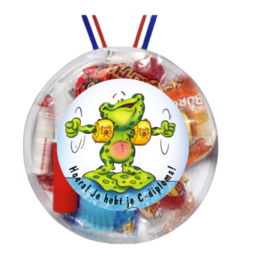 Snoepmedaille zwemdiploma C