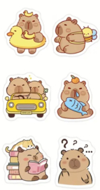 Stickers Capibara