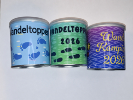 Pringles traktatie wandelvierdaagse groen