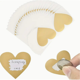 Krassticker hart (GOUD)