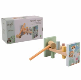 Houten wilde dieren hamerbank