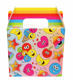 Traktatiedoosje Smiley 14x10x17 Cm.