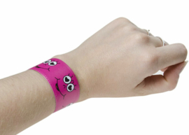 Klaparmband smiley
