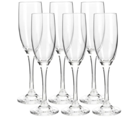 Champagne glas Hello 2025