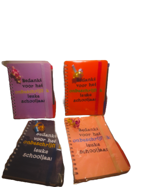 Bedankt voor het onbeschrijfelijk leuke schooljaar