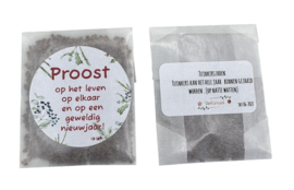 Proost op het leven op elkaar en op een geweldig nieuwjaar (10 stuks) TUINKERS