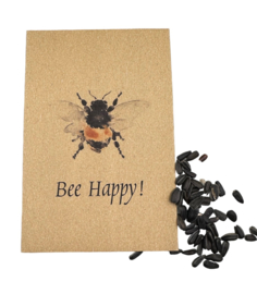 Bee Happy (zonnebloemen)