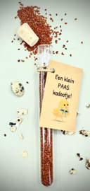 Wensbuisje Een klein Paaskadootje(Tuinkers)