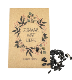 Zomaar wat Liefs  (zonnebloemen)