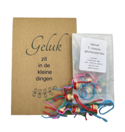 Geluk zit in kleine dingen