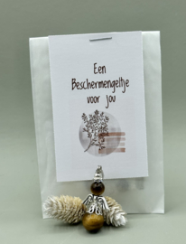 Een beschermengeltje voor jou  (tijgeroog)