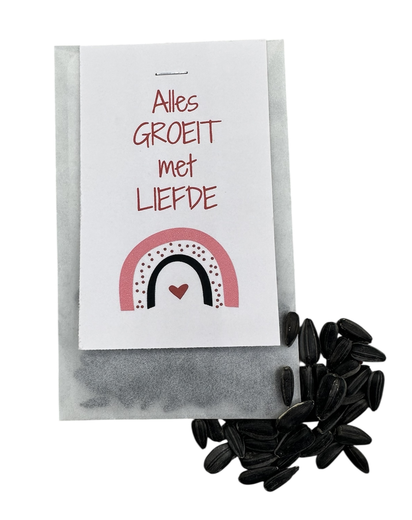 Alles groeit met liefde (Zonnbloemen)