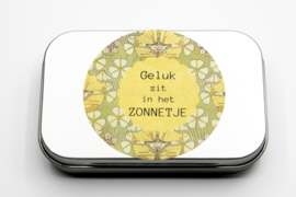 Geluk zit in het Zonnetje