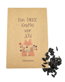 Een dikke knuffel voor jou  (zonnebloemen)