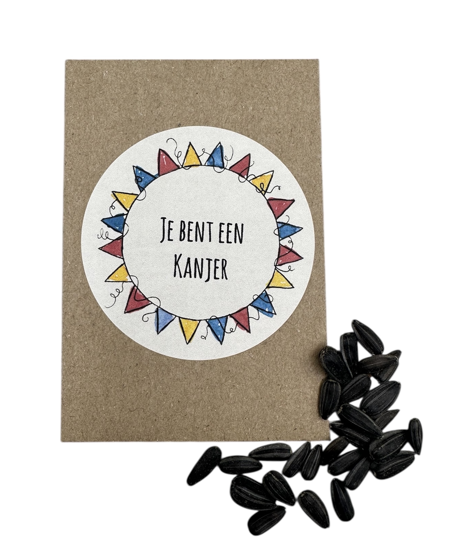Je bent een kanjer (zonnebloemen)