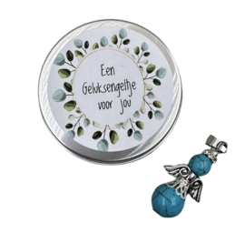 Een Geluksengeltje voor jou Turquoise