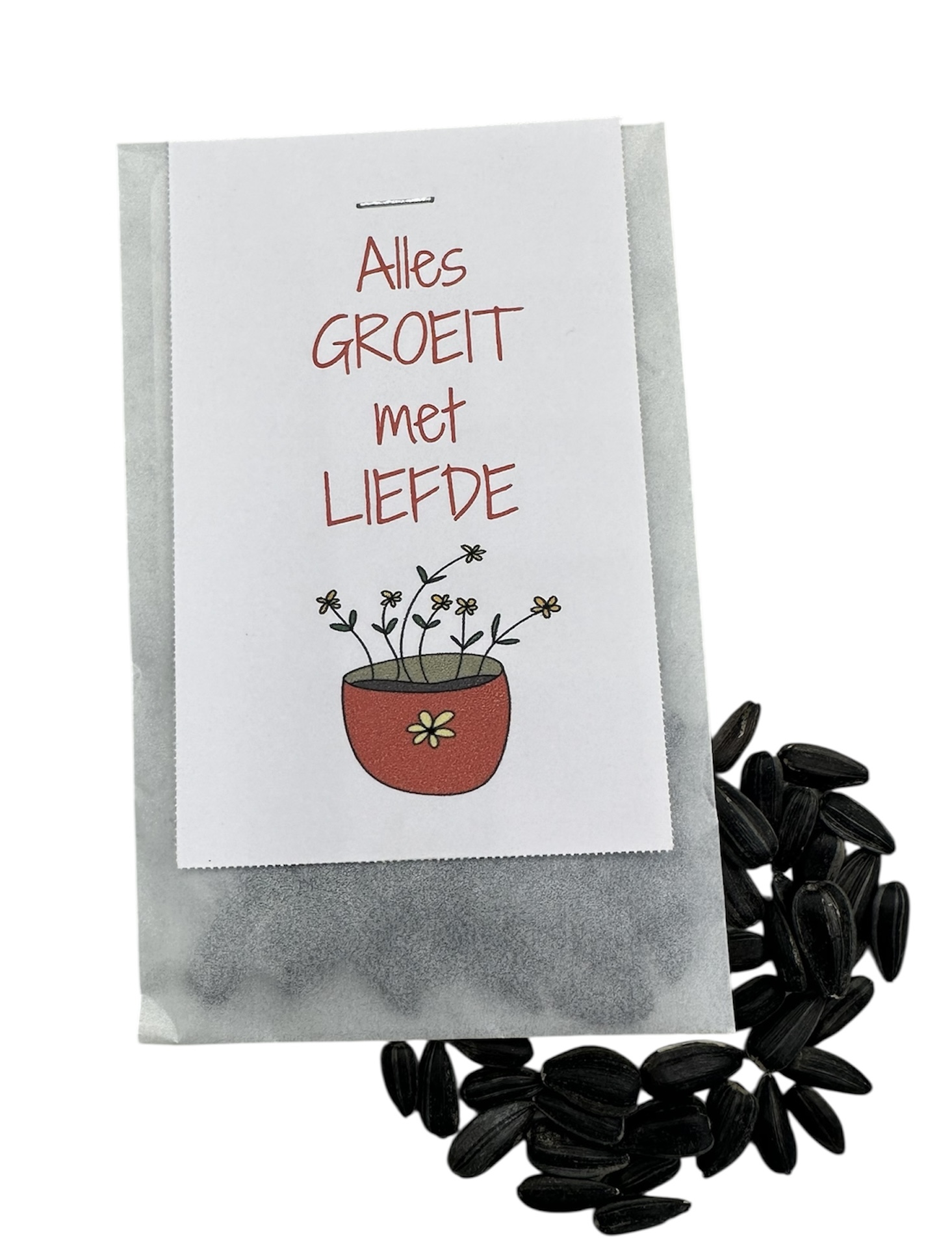 Alles groeit met Liefde  (Zonnebloemen)