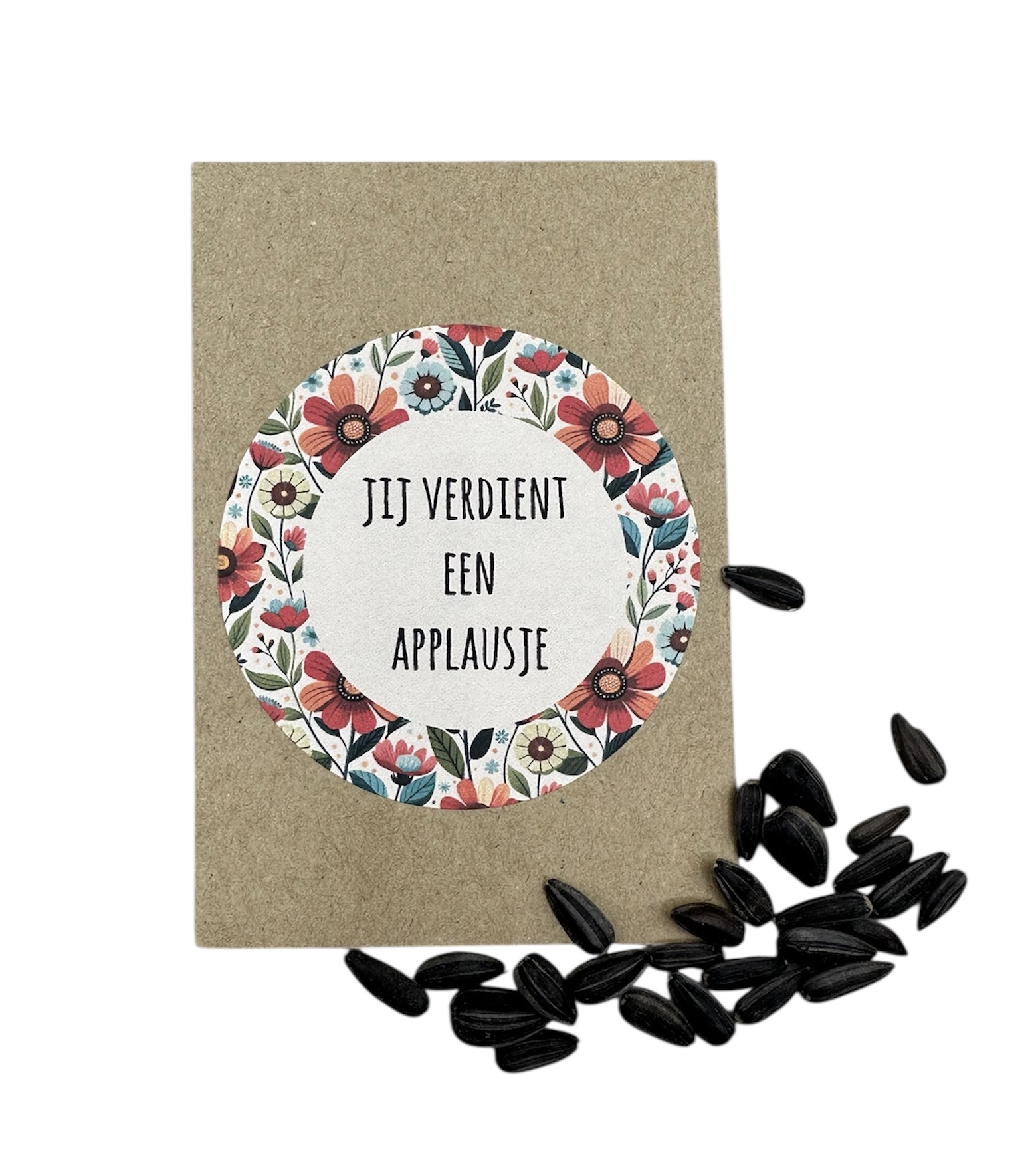 Jij verdient een bloemetje (zonnebloemen)