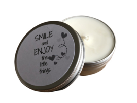 Smile and Enjoy the little things (Zwart/Wit)