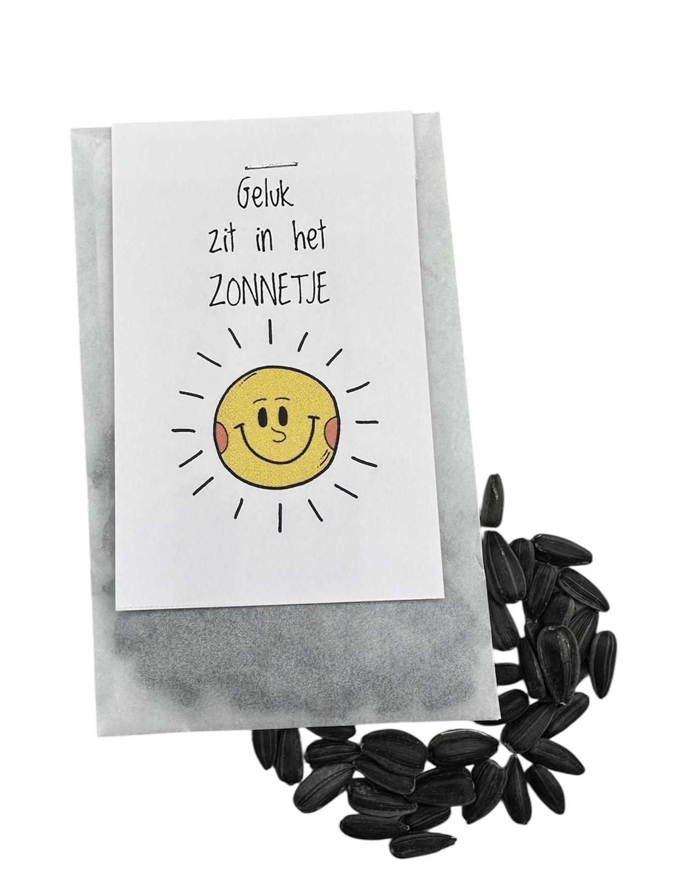 Geluk zit in het zonnetje (Zonnebloemen)