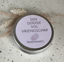 Een doosje vol Vriendschap (Rozekwarts)