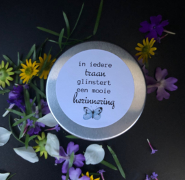 In iedere traan glinstert een mooie herinnering (60ml)