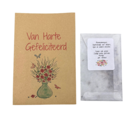 Van Harte Gefeliciteerd (Vlinderbloemen)