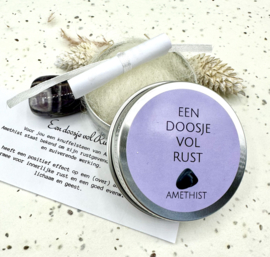Een doosje vol Rust (Amethist)