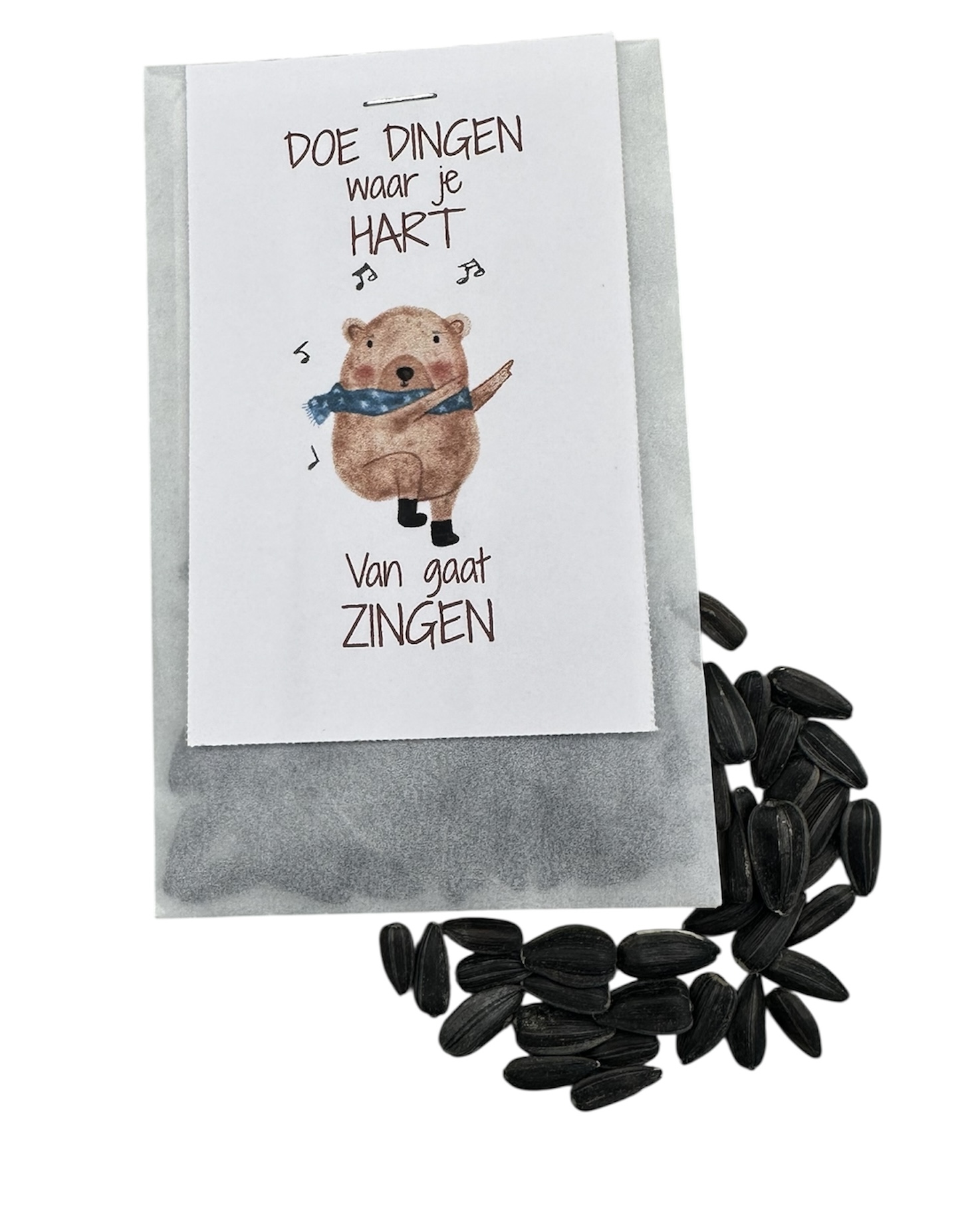 Doe dingen waar je hart van gaat zingen(Zonnebloemen)