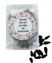 Speciaal voor jou! een zakje vol zonnestralen(10 stuks)