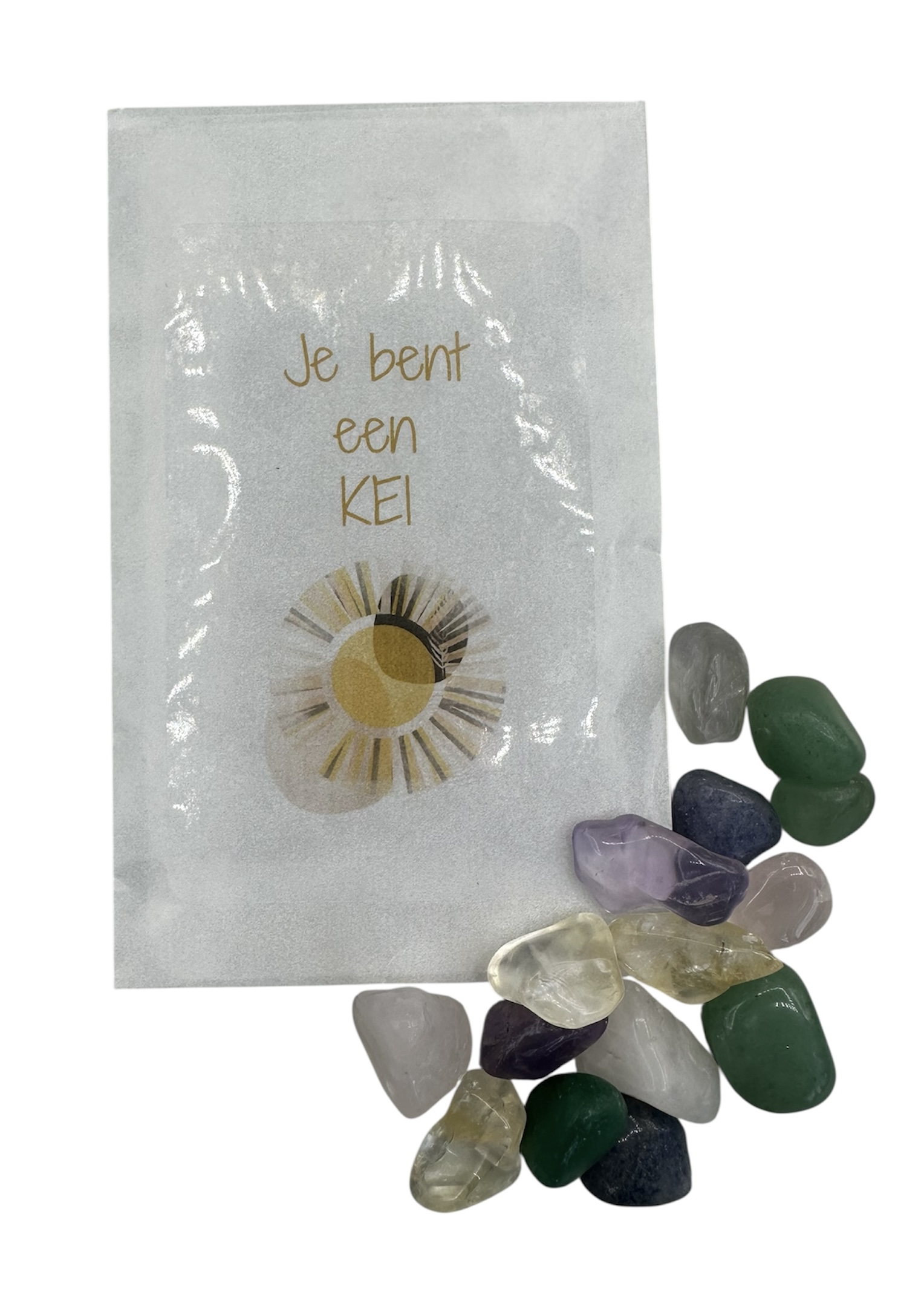 Je bent een KEI (knuffelsteentjes)