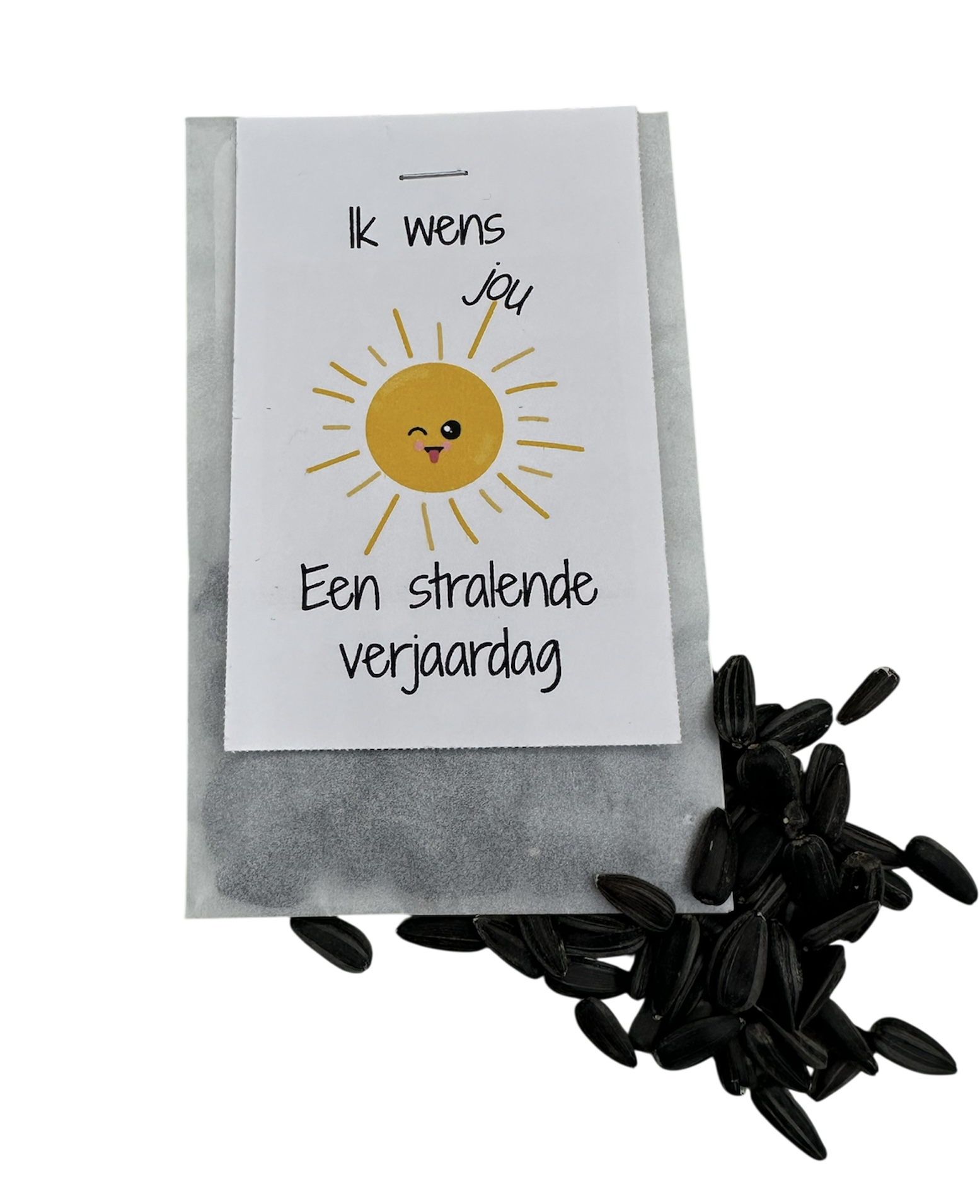 Ik wens jou een stralende verjaardag (Zonnebloemen)