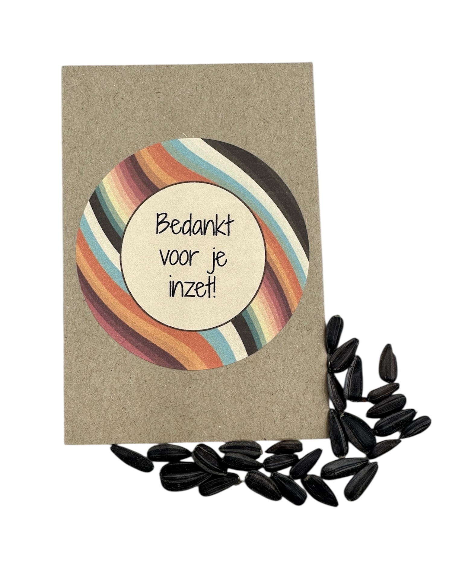 Bedankt voor je inzet (zonnebloemen)