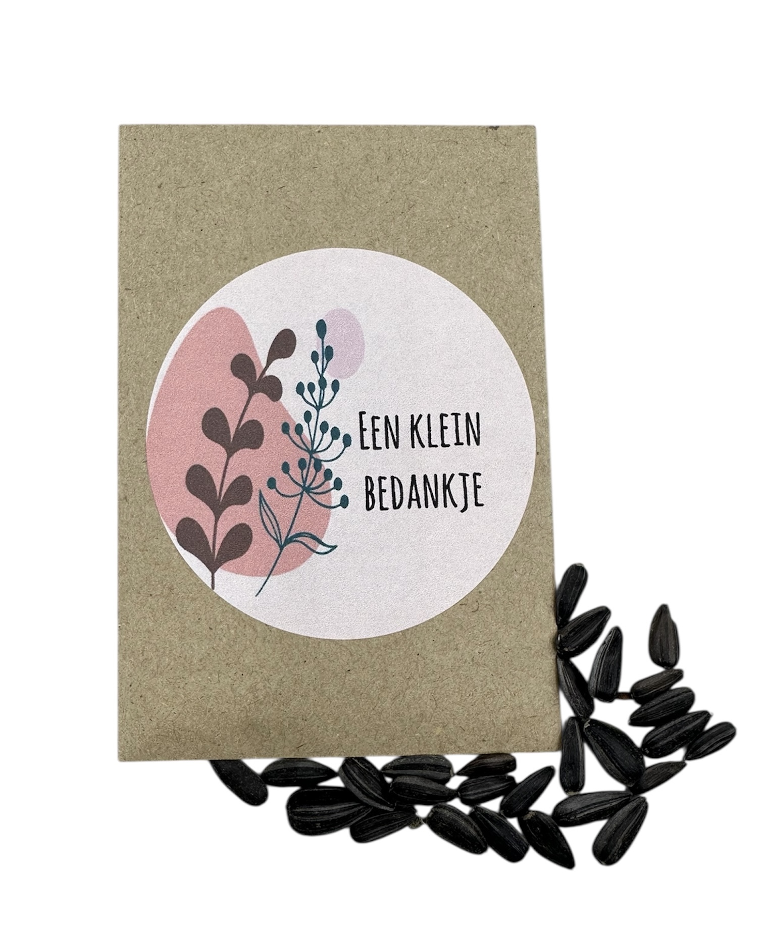 Een klein bedankje (zonnebloemen)