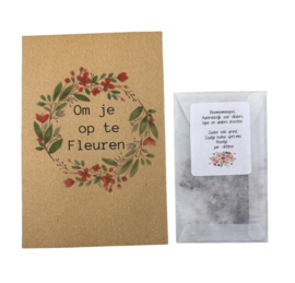 Om je op te fleuren ( bloemenmengsel)