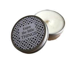 Enjoy the little things.(Zwart/Wit)