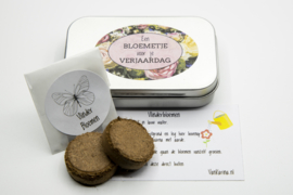 Een bloemetje voor je verjaardag