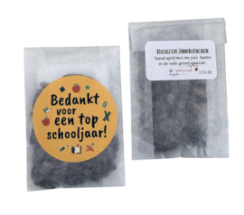 Bedankt voor een top schooljaar 10 stuks) ZONNEBLOEMEN