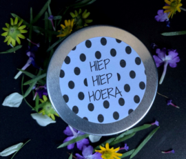 HIEP HIEP HOERA zwart/wit (30ml)