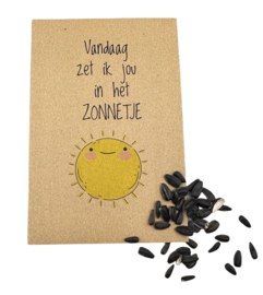 Vandaag zet ik jou in het zonnetje