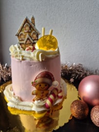 Minitaartje kerst 4 personen