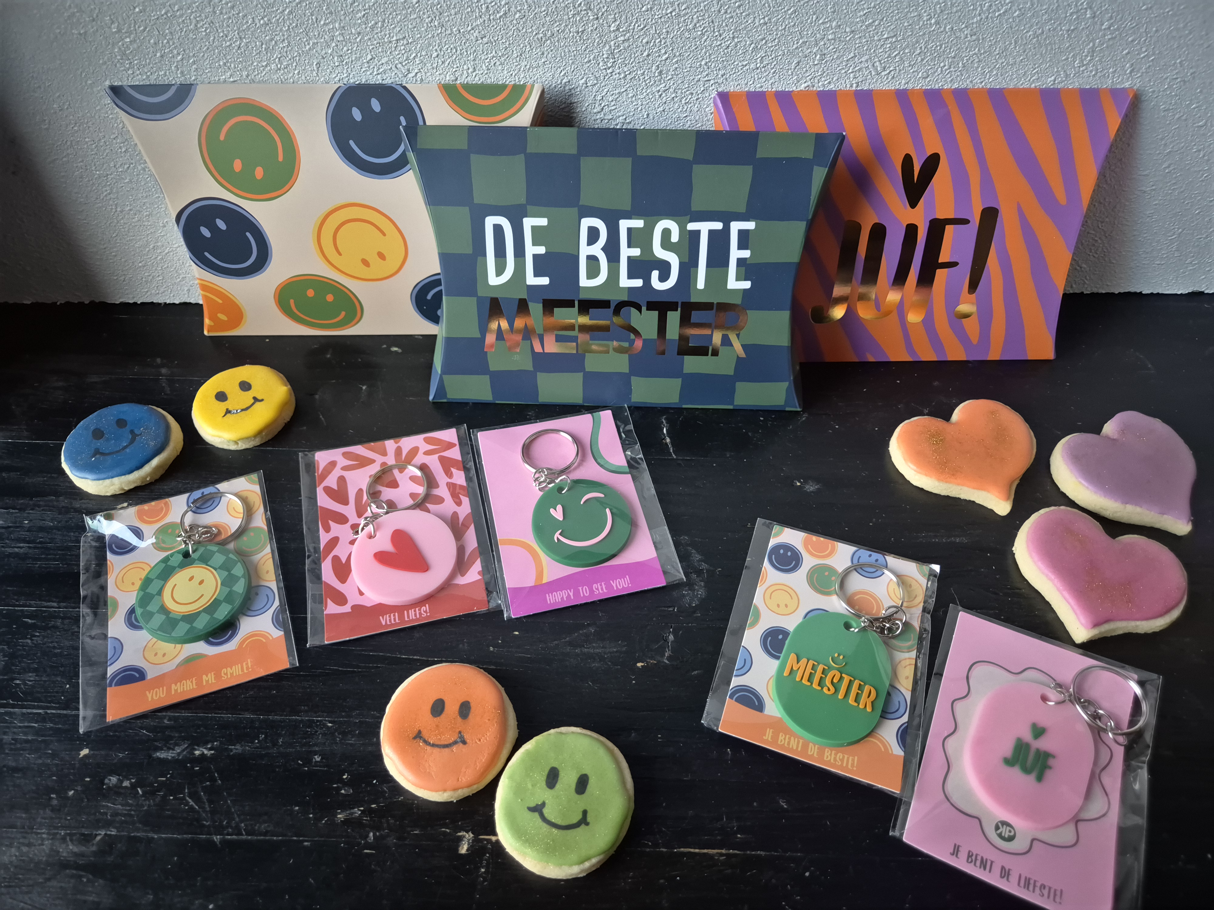 Sleutelhanger + koekjes