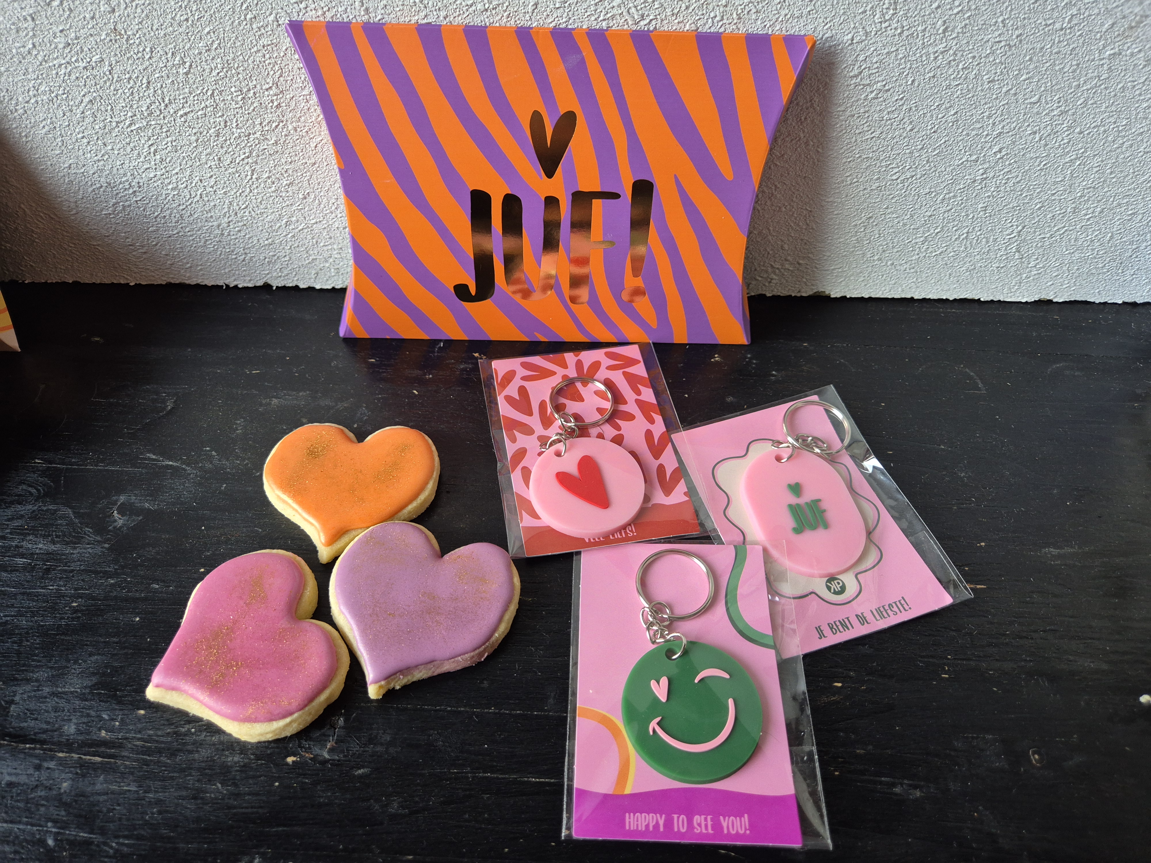 Sleutelhanger + koekjes