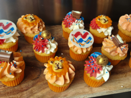 Minicupcakes koningsdag